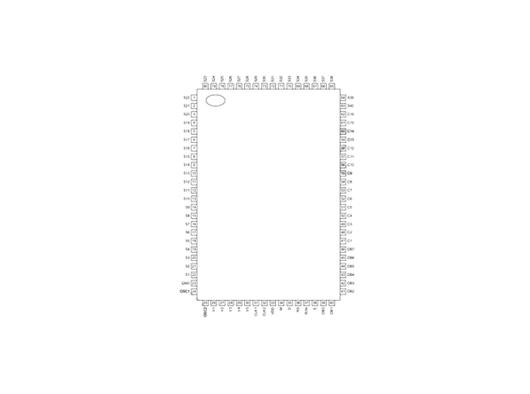 AiP31066 中微愛芯 點陣型LCD