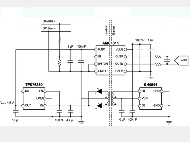 如何為電機驅動系統選擇合適的隔離式電壓放大器