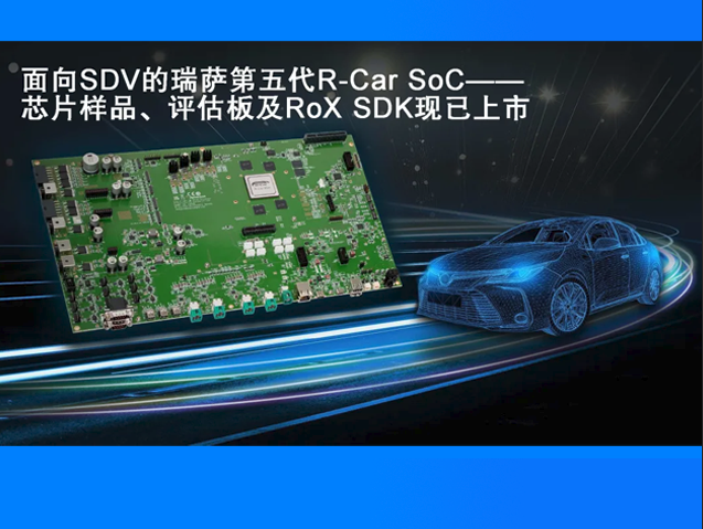 瑞薩發布全球首款3nm車規SoC R-Car X5H，定義軟件定義汽車新標桿